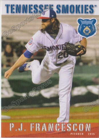 2015 Tennessee Smokies PJ Francescon