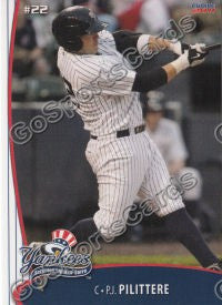 2011 Scranton Wilkes Barre Yankees PJ Pilittere