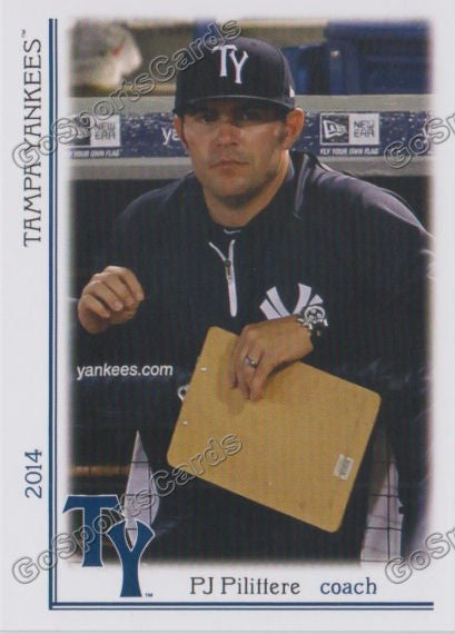 2014 Tampa Yankees PJ Pilittere