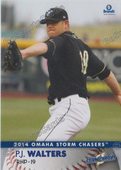 2014 Omaha Storm Chasers PJ Walters
