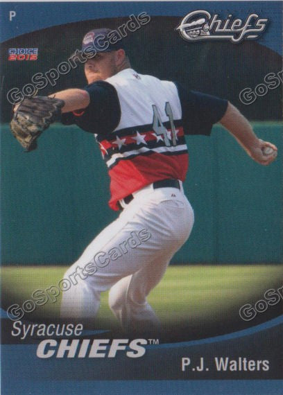 2015 Syracuse Chiefs PJ Walters
