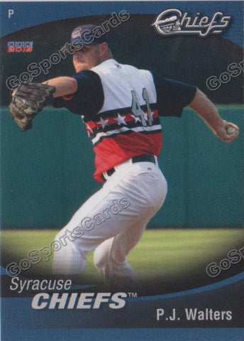 2015 Syracuse Chiefs PJ Walters