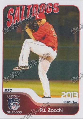 2013 Lincoln Saltdogs PJ Zocchi