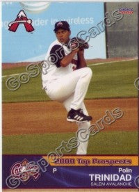 2008 Carolina League Top Prospects Polin Trinidad