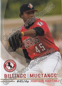 2010 Billings Mustangs Porfirio Martinez