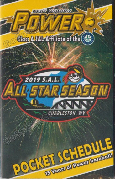 2019 West Virginia Power Pocket Schedule