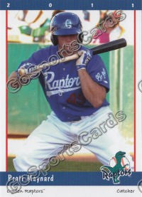2011 Ogden Raptors Pratt Maynard
