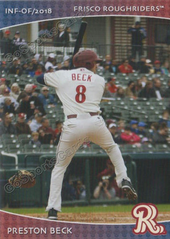 2018 Frisco RoughRiders Preston Beck