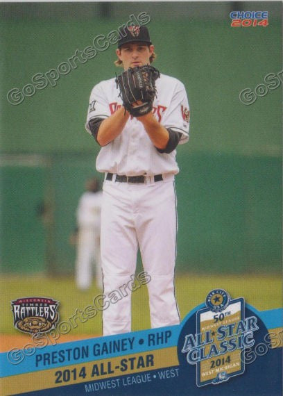 2014 MidWest League All Star Preston Gainey
