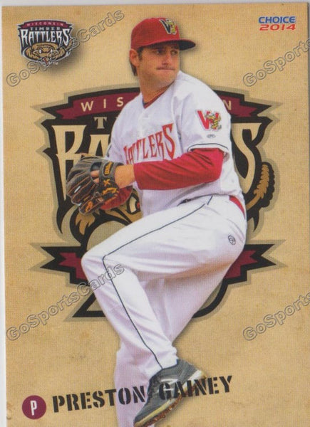 2014 Wisconsin Timber Rattlers Preston Gainey