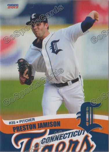 2013 Connecticut Tigers Preston Jamison