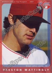 2007 Midwest League Top Prospects Preston Mattingly