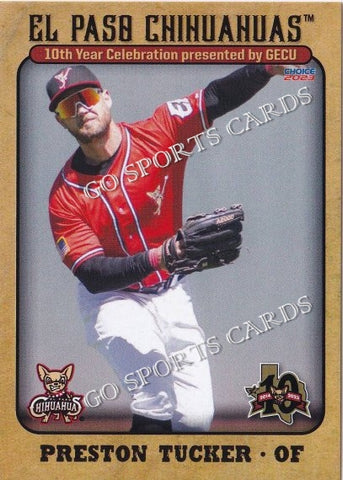 2023 El Paso Chihuahuas Preston Tucker