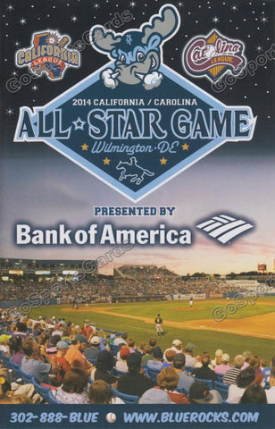 2014 Carolina California League All Star Program SGA