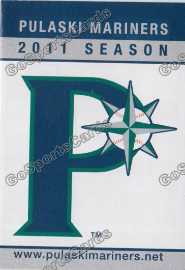 2011 Pulaski Mariners Pocket Schedule