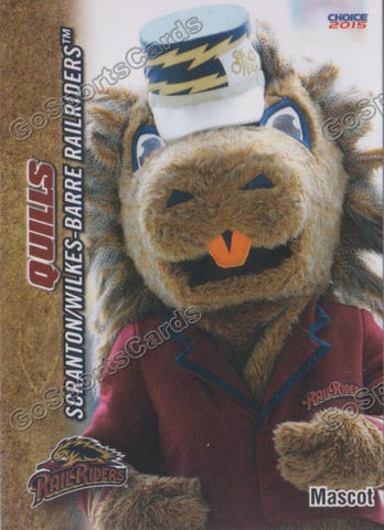 2015 Scranton Wilkes Barre RailRiders Quills