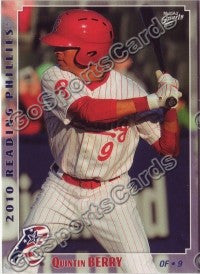 2010 Reading Phillies Quintin Berry