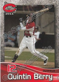 2011 Carolina MudCats Quintin Berry