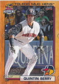 2012 Toledo Mud Hens Quintin Berry