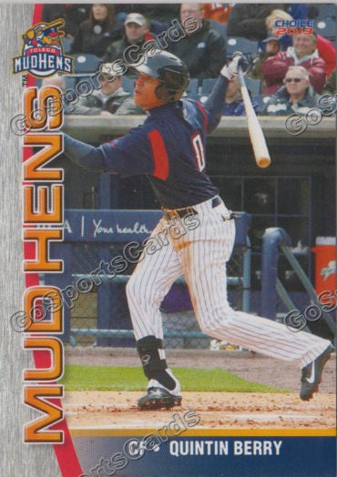 2013 Toledo Mud Hens Quintin Berry