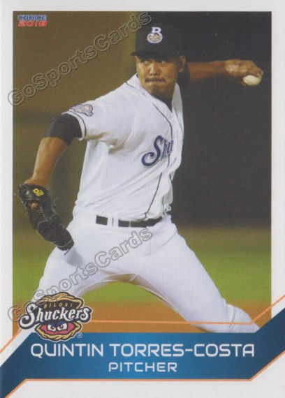 2018 Biloxi Shuckers Quintin Torres Costa