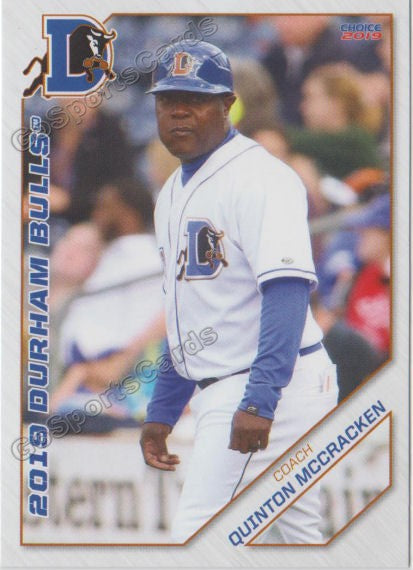 2019 Durham Bulls Quinton McCracken