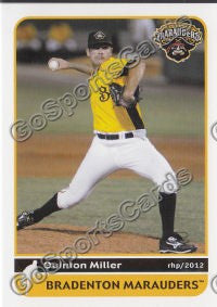 2012 Bradenton Marauders Quinton Miller