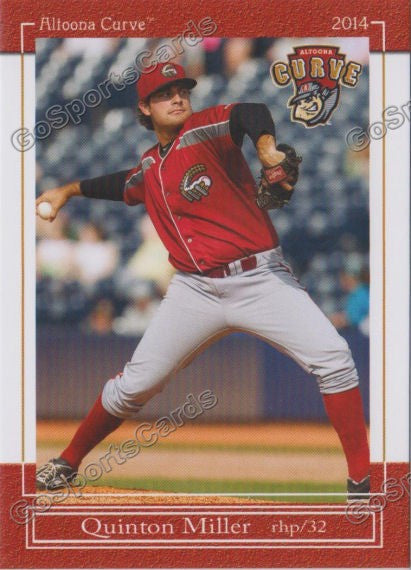 2014 Altoona Curve Quinton Miller