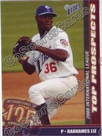 2008 International League Top Prospects Radhames Liz