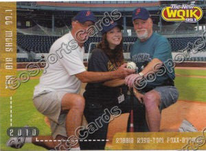 2010 Jacksonville Suns 99.1 WQIK Radio Boomer Robbie Rose Toni Foxx