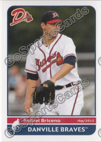 2012 Danville Braves Rafael Briceno