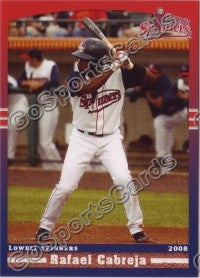 2008 Lowell Spinners Rafael Cabreja