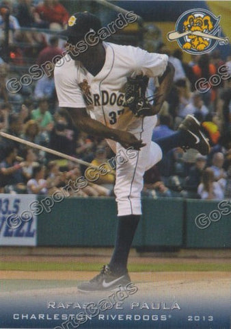 2013 Charleston RiverDogs Rafael De Paula