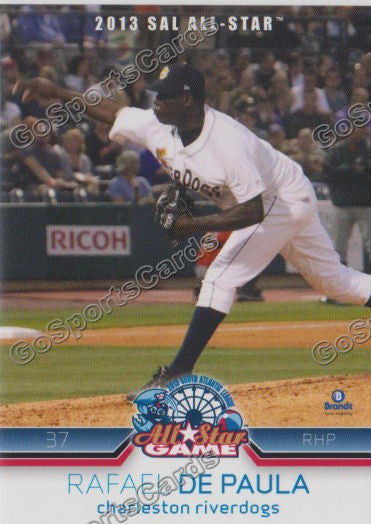 2013 South Atlantic League All Star SAL SD Rafael De Paula