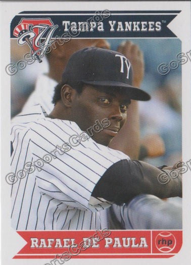 2013 Tampa Yankees Rafael De Paula