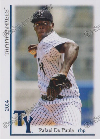 2014 Tampa Yankees Rafael De Paula