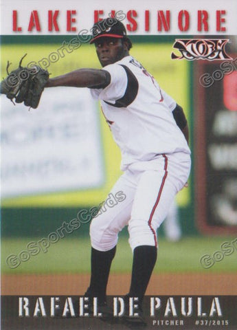 2015 Lake Elsinore Storm Rafael De Paula