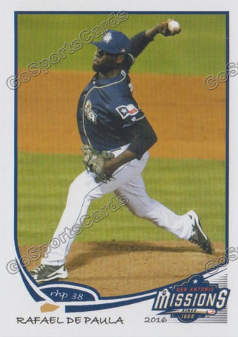 2016 San Antonio Missions Rafael De Paula