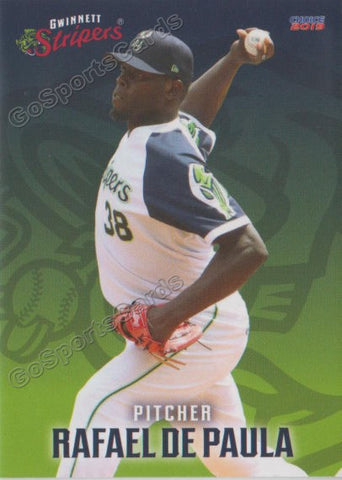 2019 Gwinnett Stripers Rafael De Paula