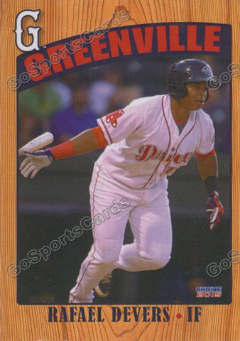 2017 Greenville Drive 2015 ReIssue Rafael Devers