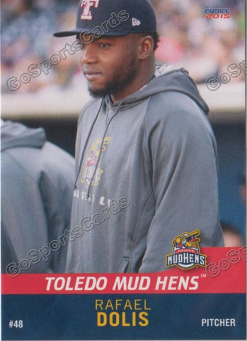 2015 Toledo Mud Hens Rafael Dolis