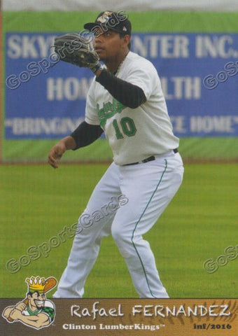 2016 Clinton LumberKings Rafael Fernandez