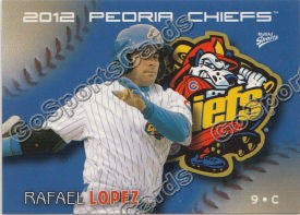 2012 Peoria Chiefs Rafael Lopez