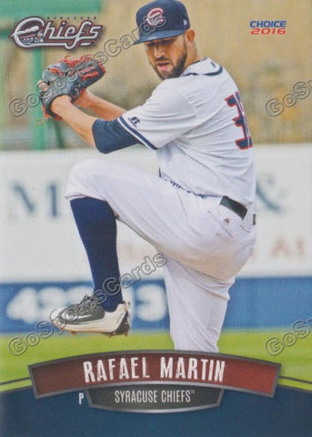 2016 Syracuse Chiefs Rafael Martin