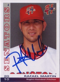 Rafael Martin 2010 Harrisburg Senators (Autograph)