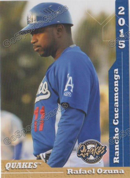 2015 Rancho Cucamonga Quakes Rafael Ozuna