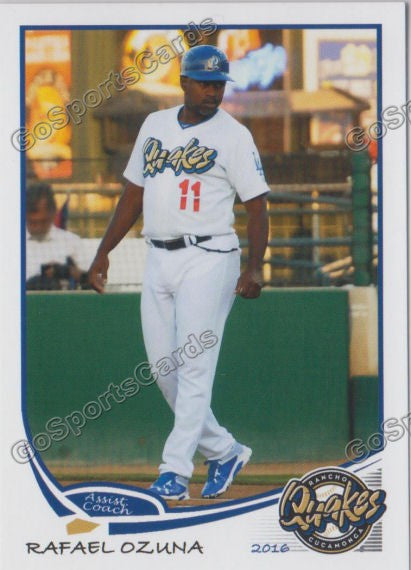 2016 Rancho Cucamonga Quakes Rafael Ozuna – Go Sports Cards