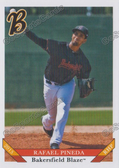 2015 Bakersfield Blaze Rafael Pineda