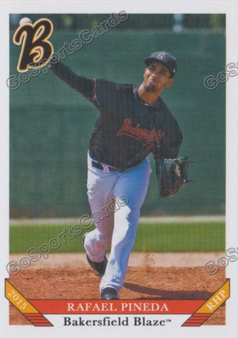 2015 Bakersfield Blaze Rafael Pineda