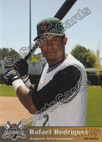 2011 Augusta GreenJackets Rafael Rodriguez